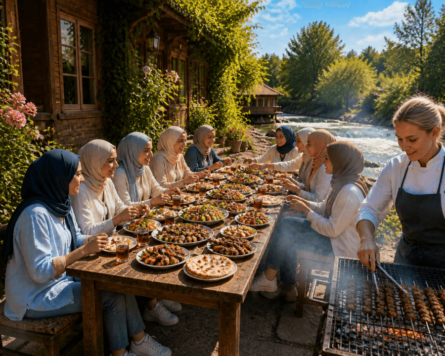 Riverside Grill — a gathering beside the river